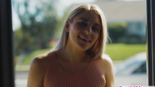 SWEETYVIDEO - Teen babe hooking up with a lesbian milf