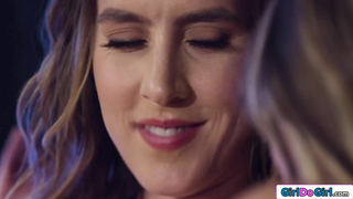 GirlDoGirl - College Besties first time pussy licking