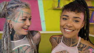 ZFilmz  - anuskatzz and kimz lesbian anal action