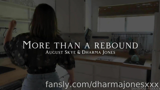 August Skye And DharmaJones Interracial Scissoring