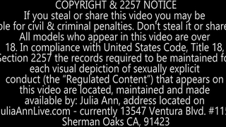 Naughty Massage Release - JuliaAnnLive