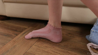 Petite Dakota Doll Strips And Plays With Her Pussy