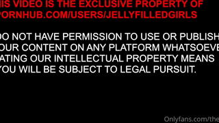 JellyFilledGirls Facial Riding