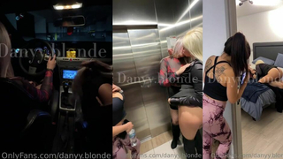 Danyy.Blonde, LoreSofia, Foxyhoex's Lesbian Threeway