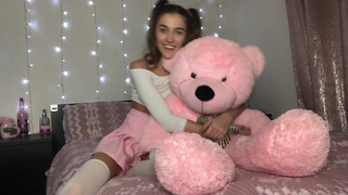Kinky Bitch Rhiannonryder Humps Her Favorite Teddy Bear