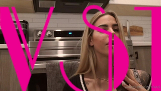 Veronika Vengeance Slurping On Her BBC Dildos