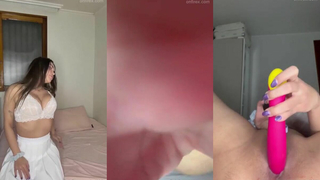 Miikkita Masturbates In The Bed