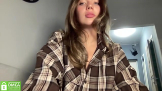 Angel From Sky Spreads Leg Open Wide And Vibrator Masturbates