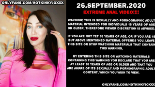 Hotkinkyjo Anal Prolapse