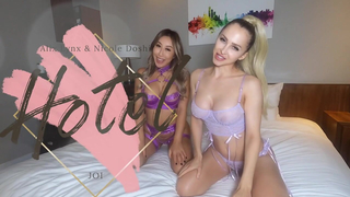 Nicole Doshi & Alix Lynx's Hot Lesbian Play