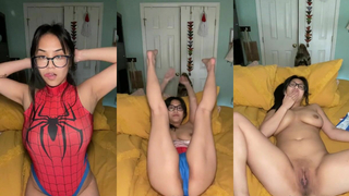 AndiiPoops Sucks A Dildo And Fucks It