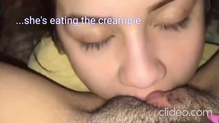 Lesbian Girl Sucking Pussy In Close Up