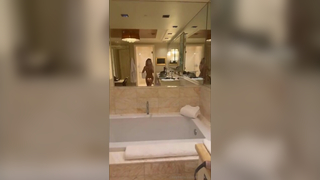 Breckie Hill Nude In The Bathroom