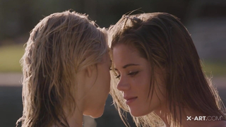 Lilys First-Time Lesbian Loving - X-ART
