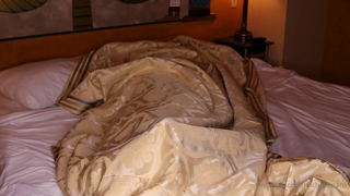 Michelemarie Rides A Dildo On The Bed