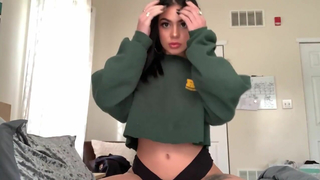 Almondmilkhunni Rides Her Favorite Dildo