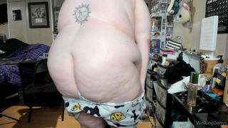 BBW Winkingdaisys Loves Her Blue Dildo