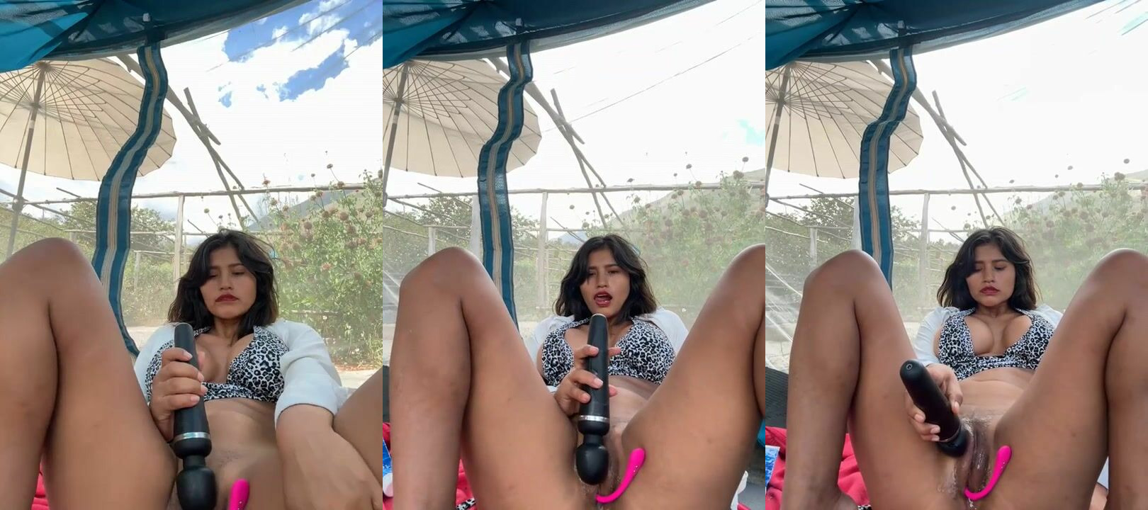 Swinger Naomi Has Fun With 2 Vibrators In Her Pussy