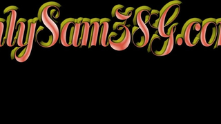 Sam38g Uses A Dildo And Squirts Live
