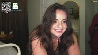 Caroline Bond Anal And Pussy Masturbation On A Chair