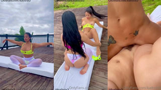 Steffy Moreno & Kathrin3 Lesbian Tape