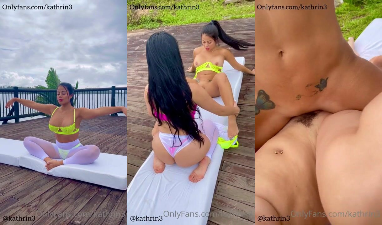 Steffy Moreno & Kathrin3 Lesbian Tape
