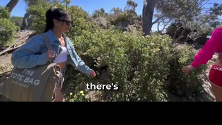 Vittoria Divine Has Lesbian Sex Outdoors