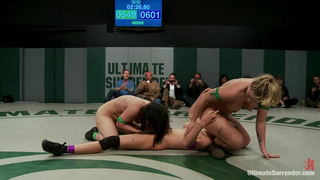 UltimateSurrender - 5 Girl Lesbian Mass Orgy & Fuck Fest
