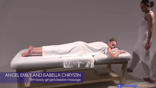 Massage Rooms - Angel Emily - Firm Body Girl Gets Lesbian Massage