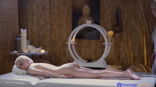 Massage Rooms - Mia Cassanova - Pale Blonde Nymphs Lesbian Massage