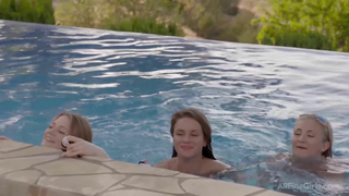 AllFineGirls - Emma Brown - Swimming Pool Play