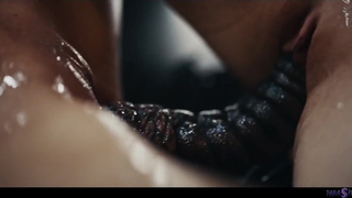 Alien Warriors Octokuro & Ashby Winter Having Parasited Lesbian Sex