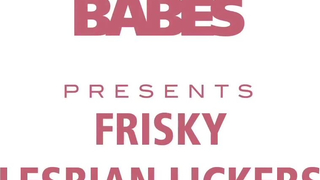 Allie James - Frisky Lesbian Lickers - PussyBabes