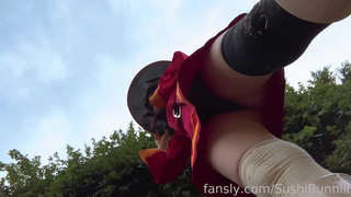 Sushibunniii Masturbates In A Megumin Cosplay Costume