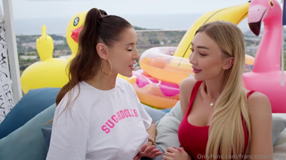 Frances Bentley & Realsybil Lesbians Loving New Toys