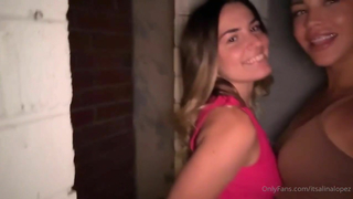 Alina Lopez And Chanel Camryn Lesbian Scissoring In Bedroom