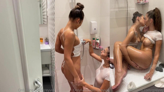 Yoya Grey Taking Shower With Lesbian Friend