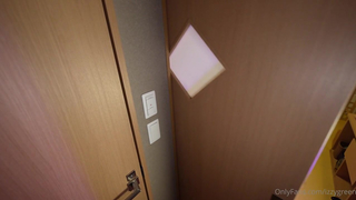 Izzy Green Intimate Masturbation Using Dildo In A Hotel Room