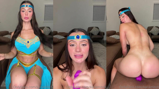 Athena Kami Squirts As Princess Jasmine